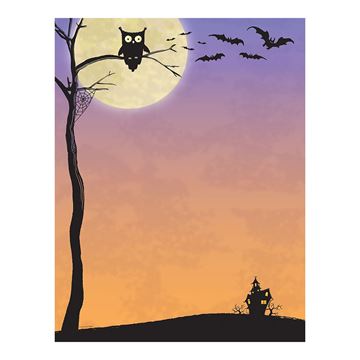 Great Papers! Stationery Letterhead, Halloween Who, 8.5" x 11", 80 Count (2014051)