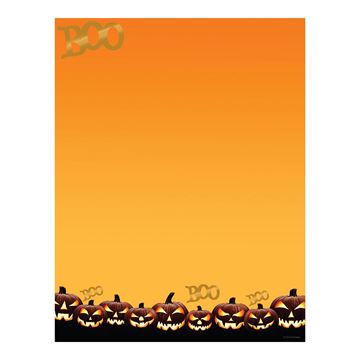 Great Papers! Foil Jackolanterns Letterhead, Foil Design, for Invitations, Announcements and Personal Messages, Printer Friendly 8.5" x 11", 25 Pack (2023036)