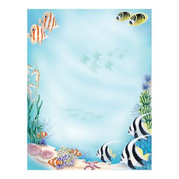 Great Papers! Sea Life Letterhead, 80 Count, 8.5"x11" (2014312)