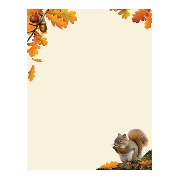 Great Papers! Acorn Letterhead, 80 count, 11" x 8.5" (2017013)