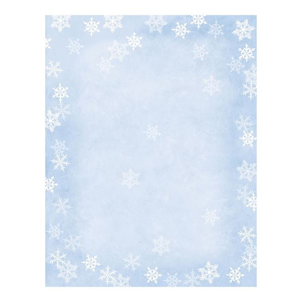 Great Papers! Winter Flakes Decorative Paper, 11 x 8.5 inches, 80-Pack Sheets (2014080)