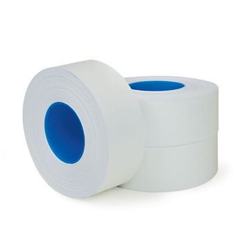 Garvey 1-Line Label Roll, White, 1200 Labels/Roll, 3 Pack (098616)