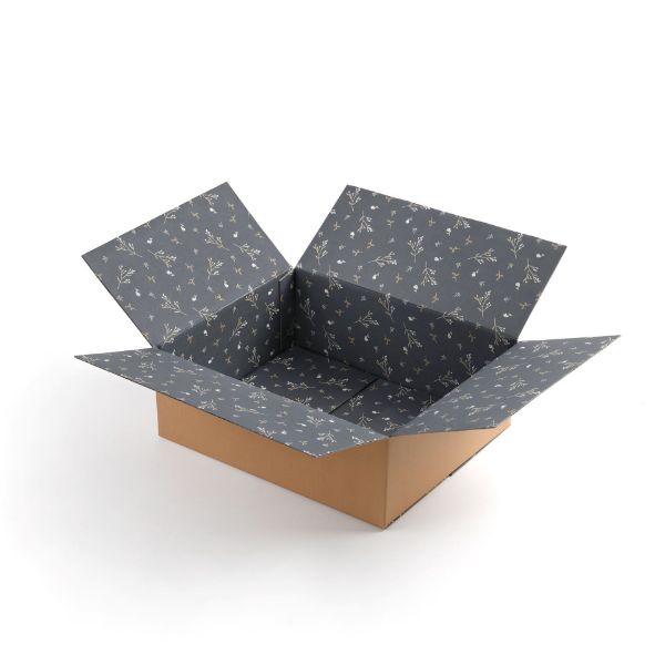 Great Papers! GiftIn Corrugated Shipping Box, Stars Design for Gifts, Birthdays, Holiday, and Care Packages (2025050)