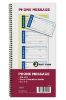 COSCO Business Forms 2-Part Carbonless Phone Message, 5.25" x 12", 200 Sets/Book (074047)