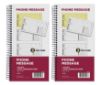 COSCO Business Forms 2-Part Carbonless Phone Message Pad, 5.5" x 11", 2-Pack (074048)