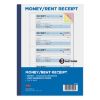 COSCO Business Forms 3-Part Carbonless Consecutively Numbered Money/Rent Receipt, 7.625" x 10.875", 100 Sets (074053)