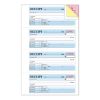COSCO Business Forms 3-Part Carbonless Consecutively Numbered Money/Rent Receipt, 7.625" x 10.875", 100 Sets (074053)