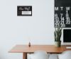 Cosco WiFi Password Sign 6" x 4" Black with White Imprint Display Sign for Office Restaurant Cafe or Reception Area 1 Count (098646)