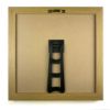 Cosco Message Board with Wood Frame 10" x 10" Changeable Letter Board Includes 304 Letters for Home Office or Business Display (098522)